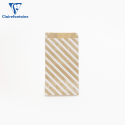 Sachet de 50 pochettes kraft - Clairefontaine