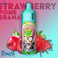 Strawberry Pomp 9000 puffs - Tornado by RandM