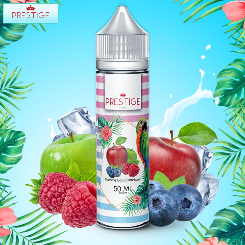Pomme Cassis Framboise 50ml - Prestige Fruits