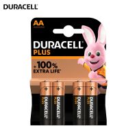 Piles AA Alcaline (4pcs) + 100% Plus Power - Duracell