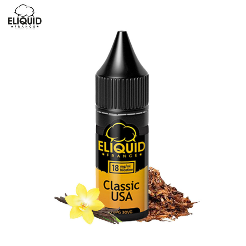 Classic Usa 10ml - Eliquid France
