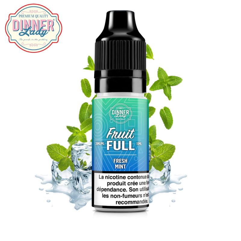 Fresh Mint 10ml Nic Salt - Fruit Full by Dinner Lady