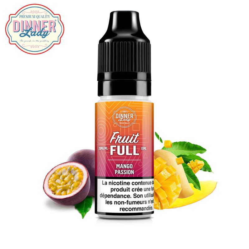 Mango Passion 10ml Nic Salt - Fruit Full by Dinner Lady