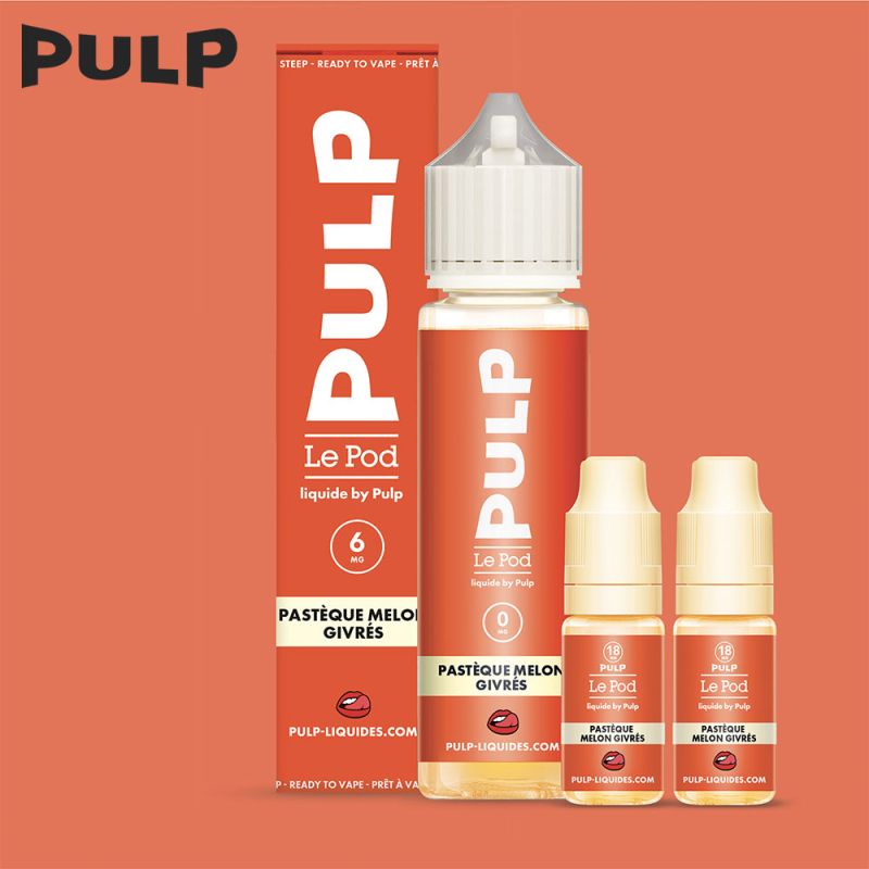 Pack Pastèque Melon Givrés 60ml - Le Pod Liquide by Pulp