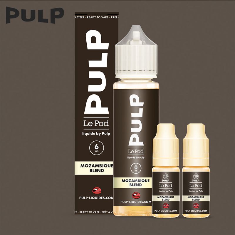 Pack Mozambique Blend 60ml - Le Pod Liquide by Pulp