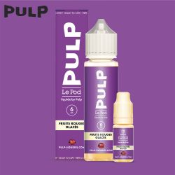 Pack Fruits Rouges Glacés 60ml - Le Pod Liquide by Pulp