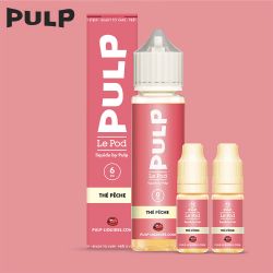 Pack Thé Pêche 60ml - Le Pod Liquide by Pulp
