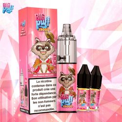 Fraise Framboise Cerise Glacée 15000 puffs - Big Puff