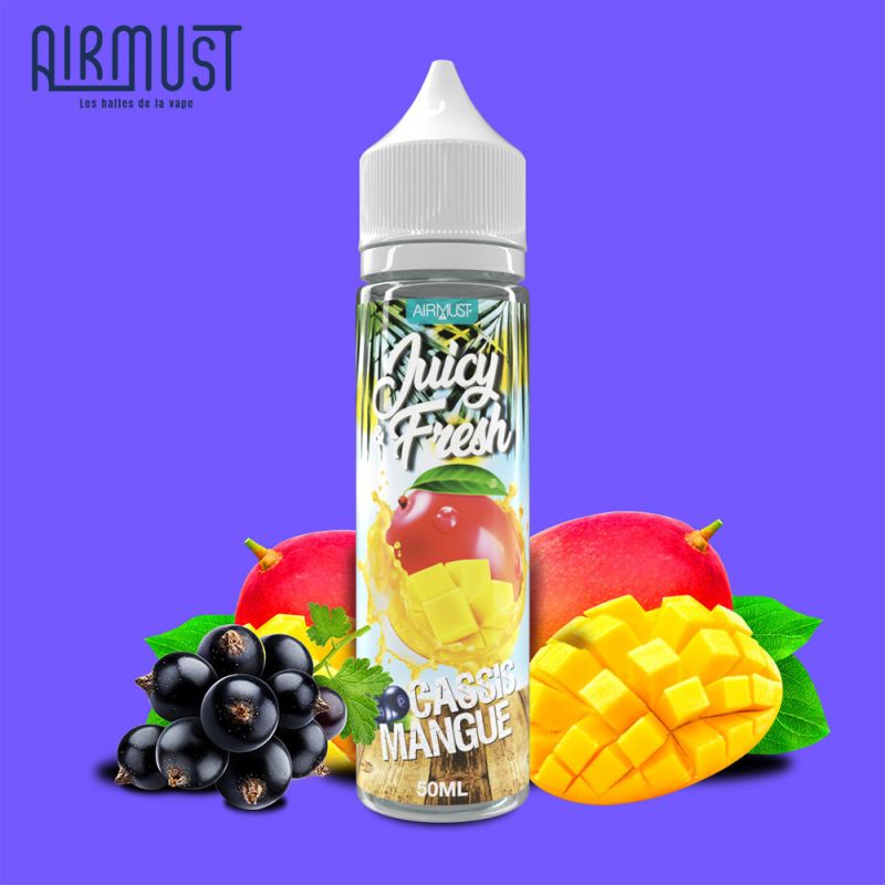 Cassis Mangue 50ml - Juicy Fresh by Airmust
