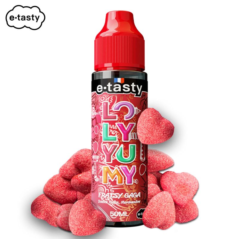 Fraise Gaga 50ml - Loly Yumy by E.Tasty