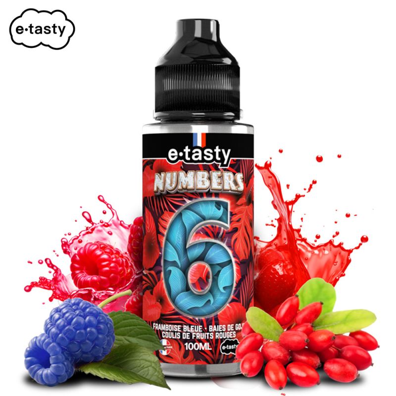 Six 100ml - Numbers by E.Tasty