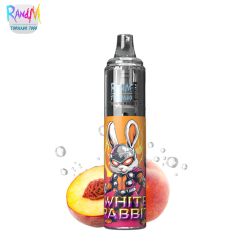 Kit Fizzy Peach 7000 puffs 2ml - Tornado White Rabbit by RandM