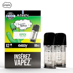 Cartouches Kipick Summer Spicy (2pcs) - Easy Pod by E.Tasty