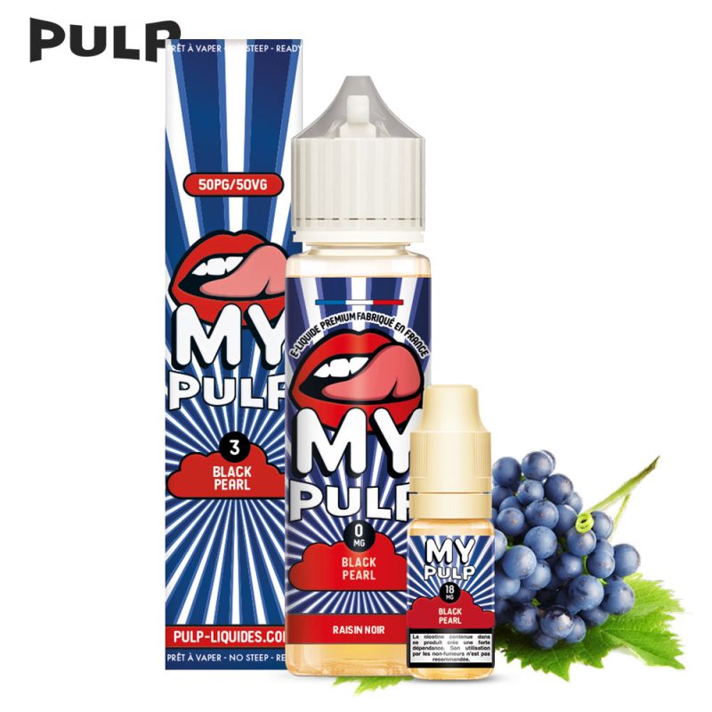Pack Black Pearl 60ml - My Pulp by Pulp