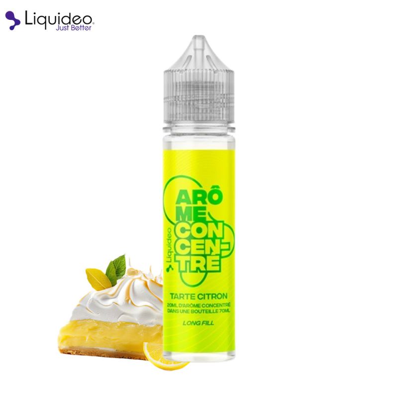 Concentré Tarte Au Citron 20ml - Liquideo Longfill