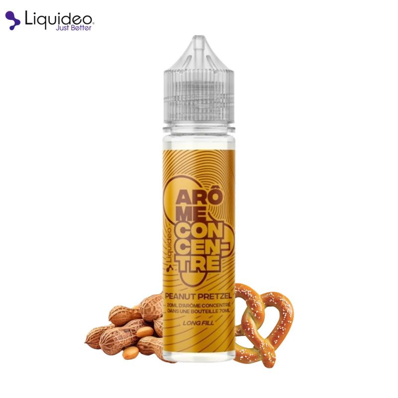 Concentré Peanut Pretzel 20ml - Liquideo Longfill