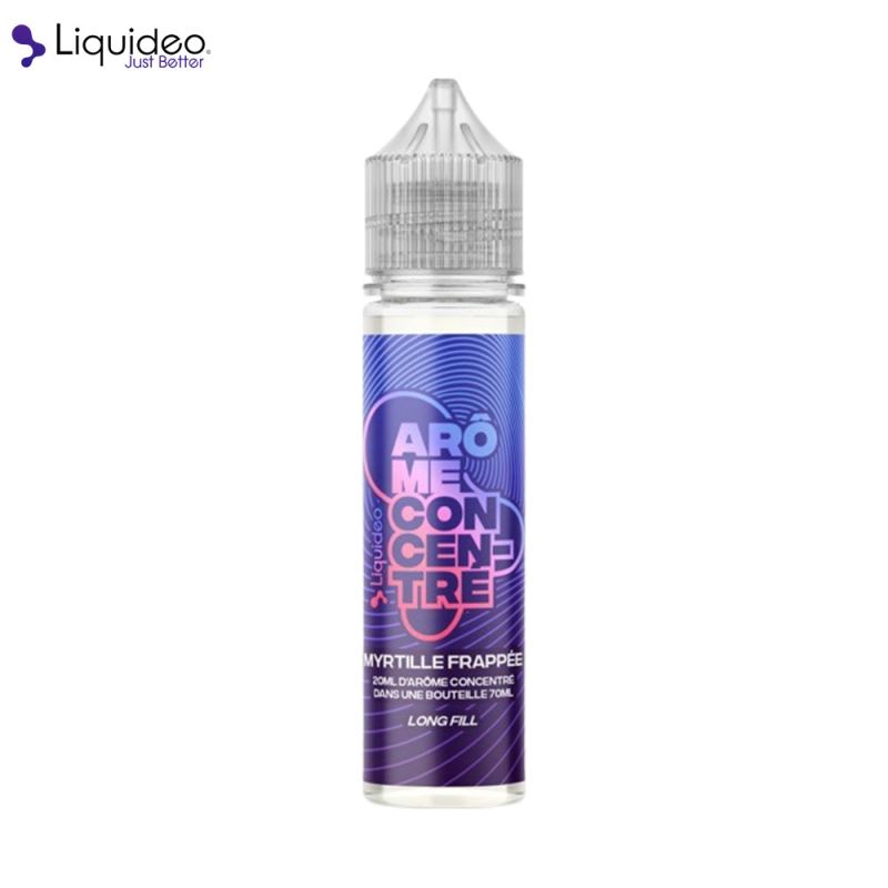 Concentré Myrtille Frappée 20ml - Liquideo Longfill