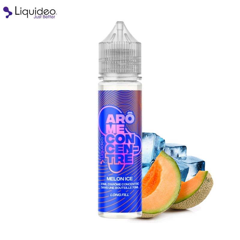 Concentré Melon Ice 20ml - Liquideo Longfill