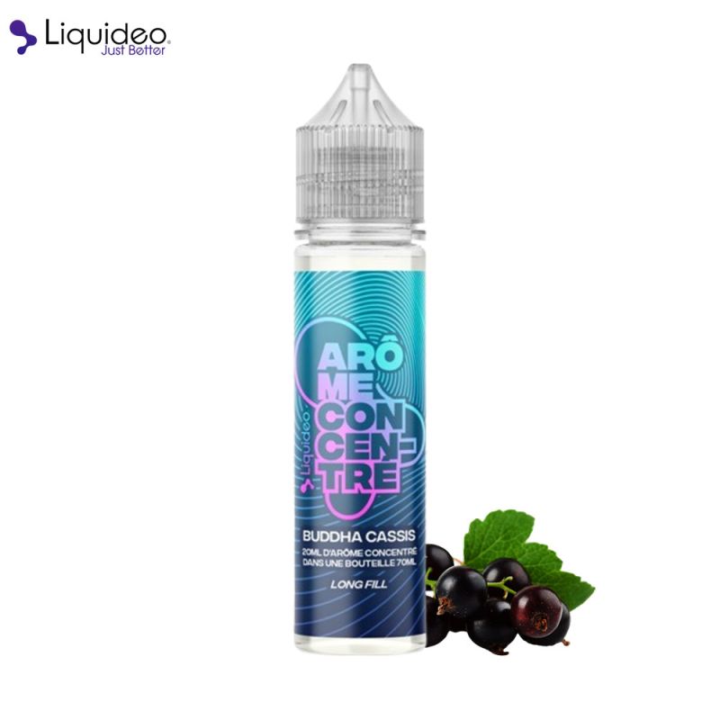 Concentré Buddha Cassis 20ml - Liquideo Longfill