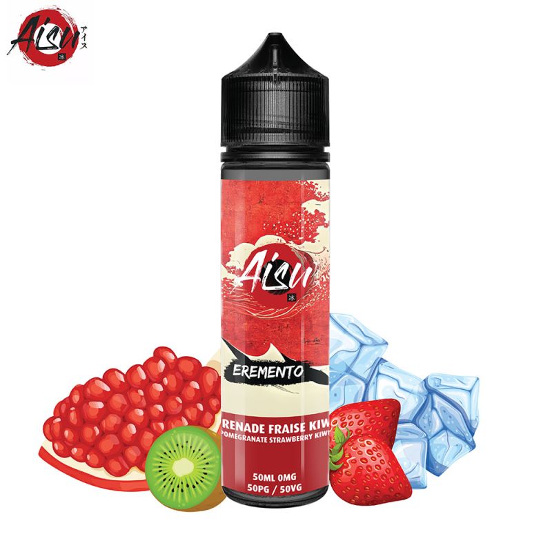 Grenade Fraise Kiwi 50ml - Eremento by Aisu