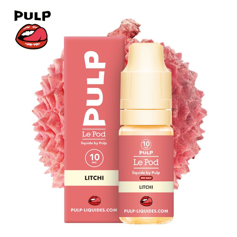 Litchi 10ml Nic Salt - Le Pod Liquide by Pulp
