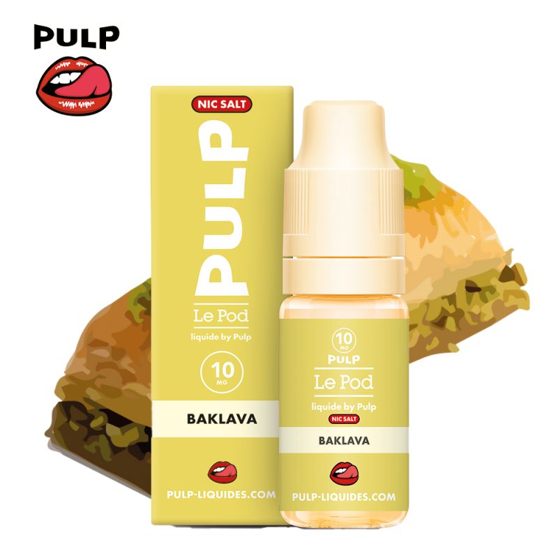 Baklava 10ml - Le Pod Liquide by Pulp