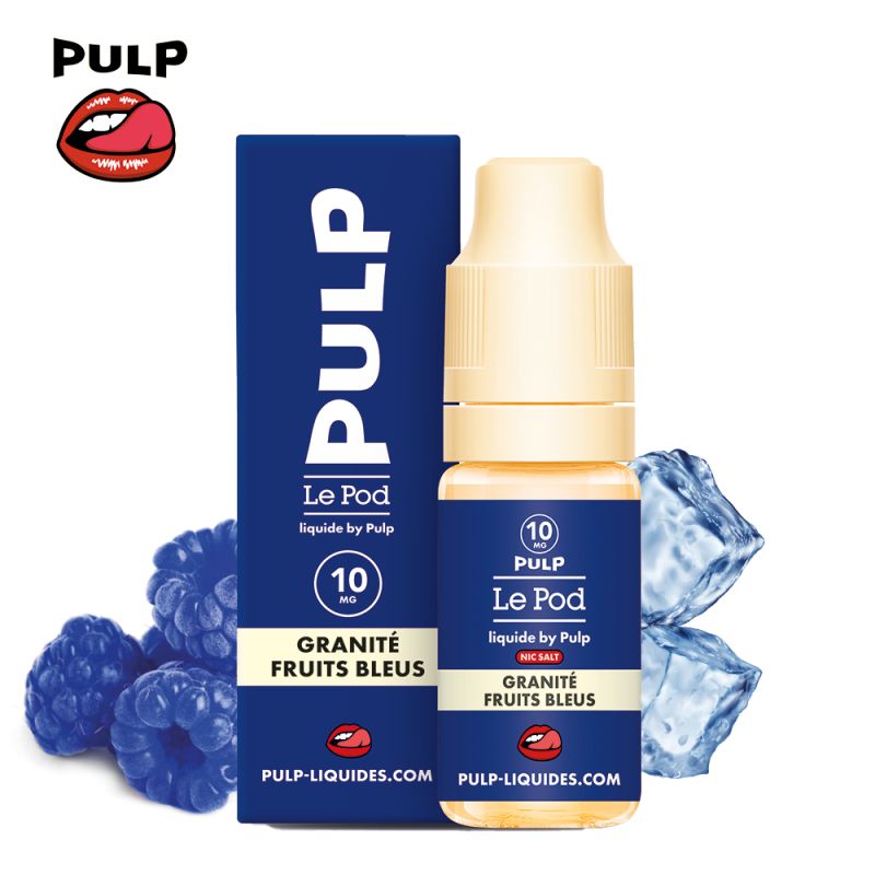 Granité Fruits Bleus 10ml - Le Pod Liquide by Pulp