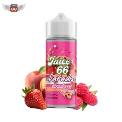 Strawberry Raspberry Peach 100ml - Paradise by Juice 66