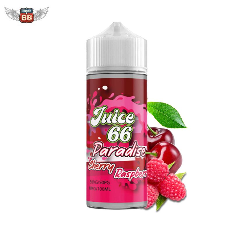 Cherry Raspberry 100ml - Paradise by Juice 66