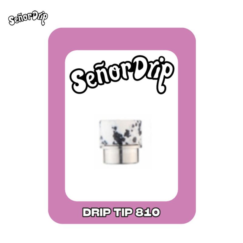 Drip Tip 810 Marble - Señor Drip Tip