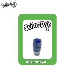 Drip Tip 510 Doodle Glass - Señor Drip Tip