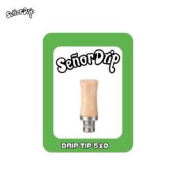 Drip Tip 510 Wooden - Señor Drip Tip