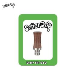 Drip Tip 510 Wooden - Señor Drip Tip