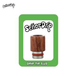 Drip Tip 510 Wooden - Señor Drip Tip