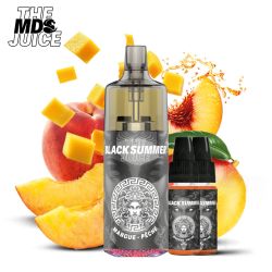 Kit Tornado Black Summer 20 000 Puffs 2X10ml - Medusa Juice