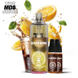 Kit Tornado Silver Wing 20 000 Puffs 2X10ml - The MDS Juice