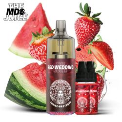 Kit Tornado Red Wedding 20 000 Puffs 2X10ml - Medusa Juice