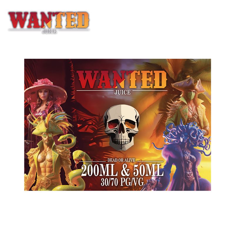 Carte des saveurs Wanted Juice