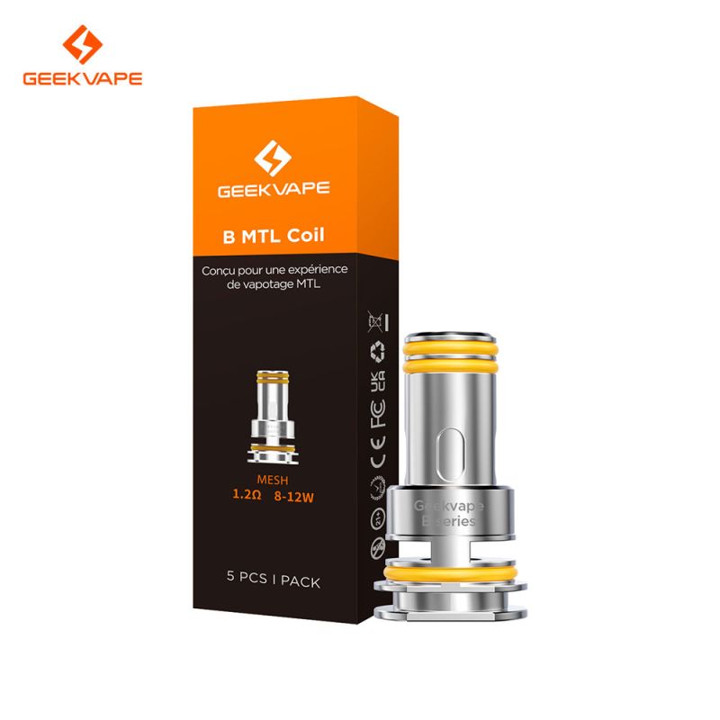 Résistances B MTL Coil (5pcs) - GeekVape