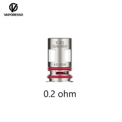 Résistances GTX Dual Mesh (5pcs) - Vaporesso