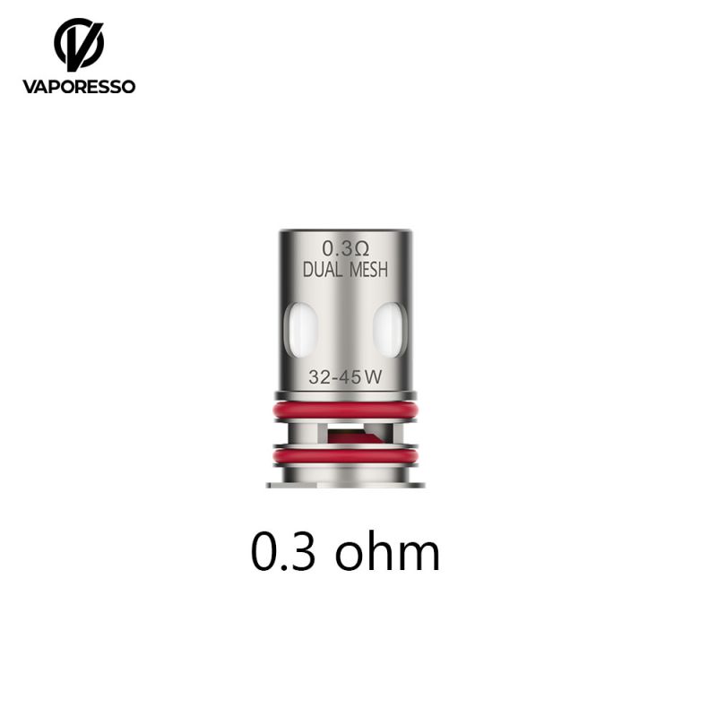 Résistances GTX Dual Mesh (5pcs) - Vaporesso