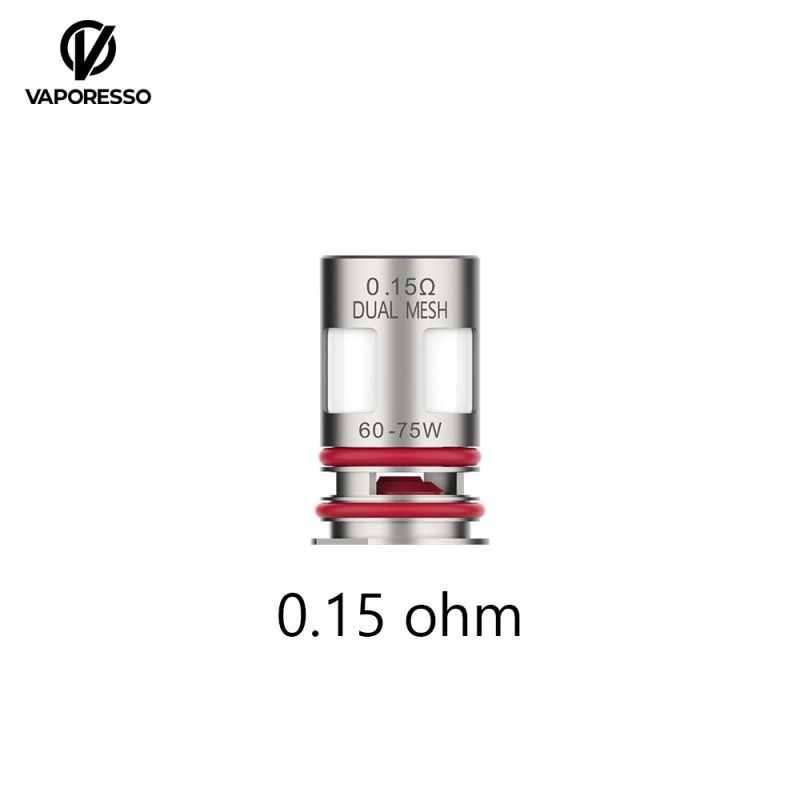 Résistances GTX Dual Mesh (5pcs) - Vaporesso