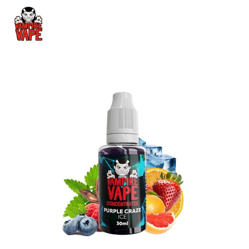 Concentré Purple Craze Ice 30ml - Vampire Vape