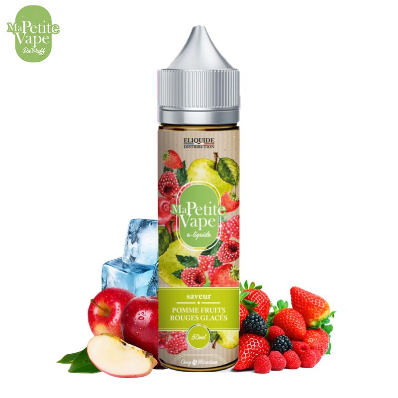 Pomme Fruits Rouges Glacés 50ml - Ma Petite Vape