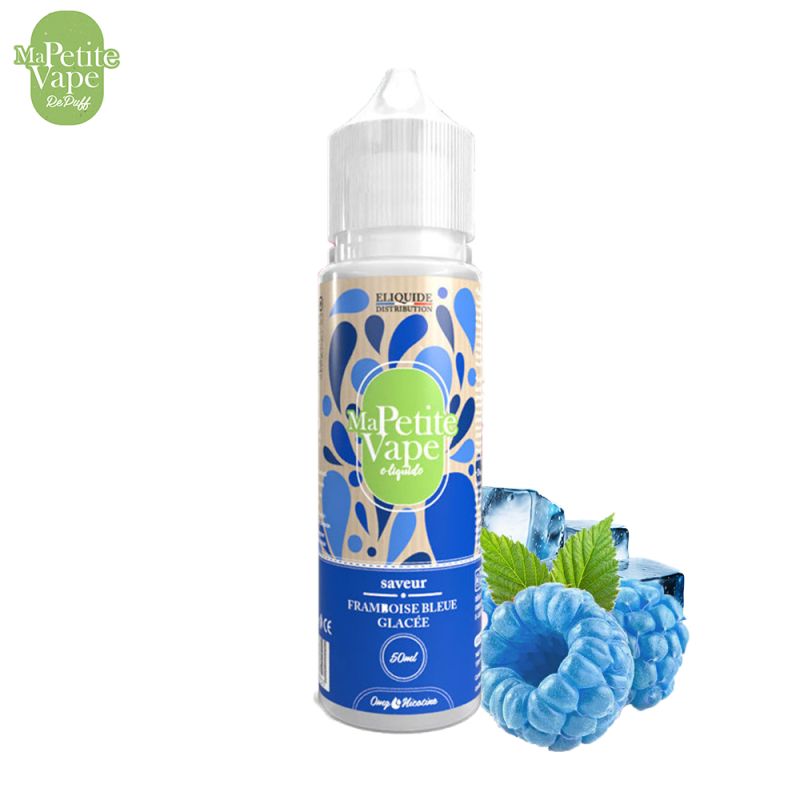 Framboise Bleue Glacée 50ml - Ma Petite Vape