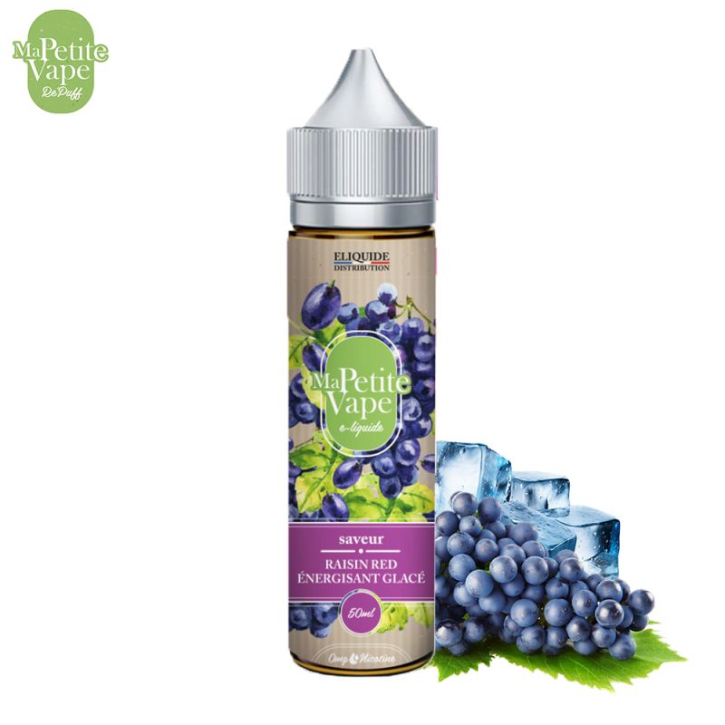 Raisin Red Energisant Glacé 50ml - Ma Petite Vape