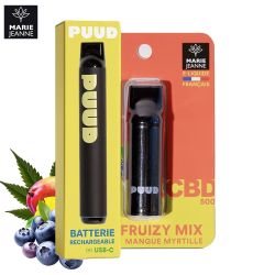 Kit Fruizy Mix 600 puffs - Puud by Marie Jeanne