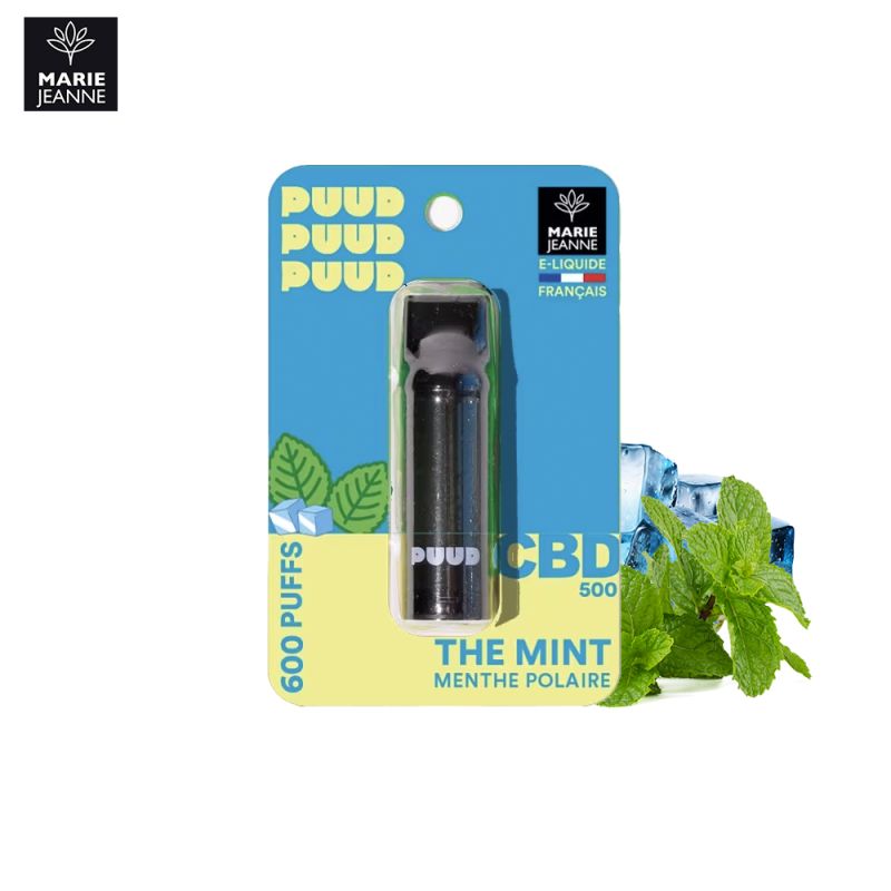 Cartouche Mint 600 puffs - Puud by Marie Jeanne