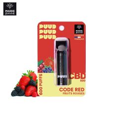 Cartouche Code Red 600 puffs - Puud by Marie Jeanne