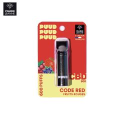 Cartouche Code Red 600 puffs - Puud by Marie Jeanne